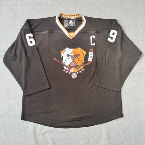 Official Shoresy Sudbury Blueberry Bulldogs Pro Alternate Jersey - Size XXL